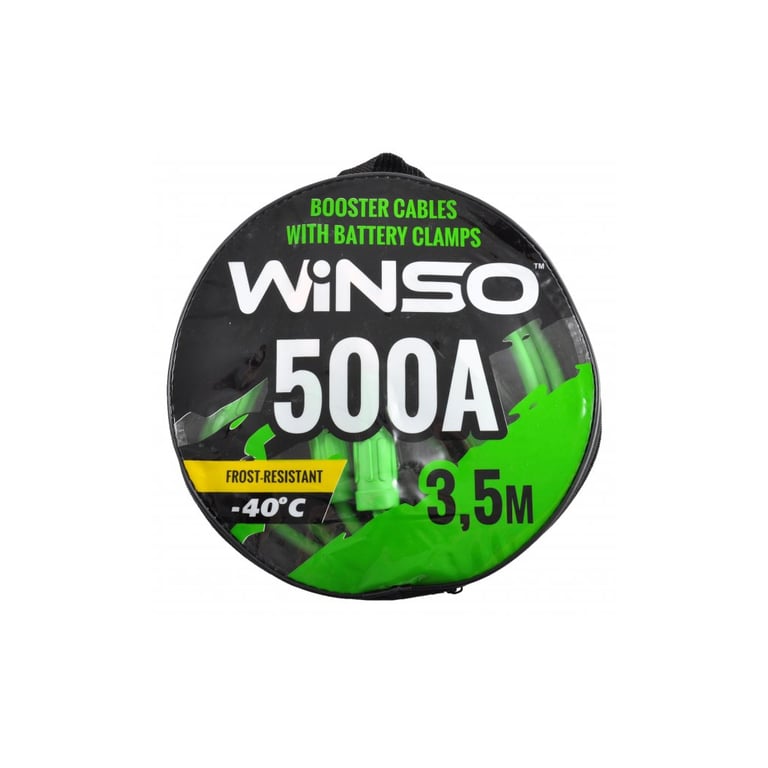 Дроти для запуску для автомобіля WINSO 500А, 3м (138500) - фото 2