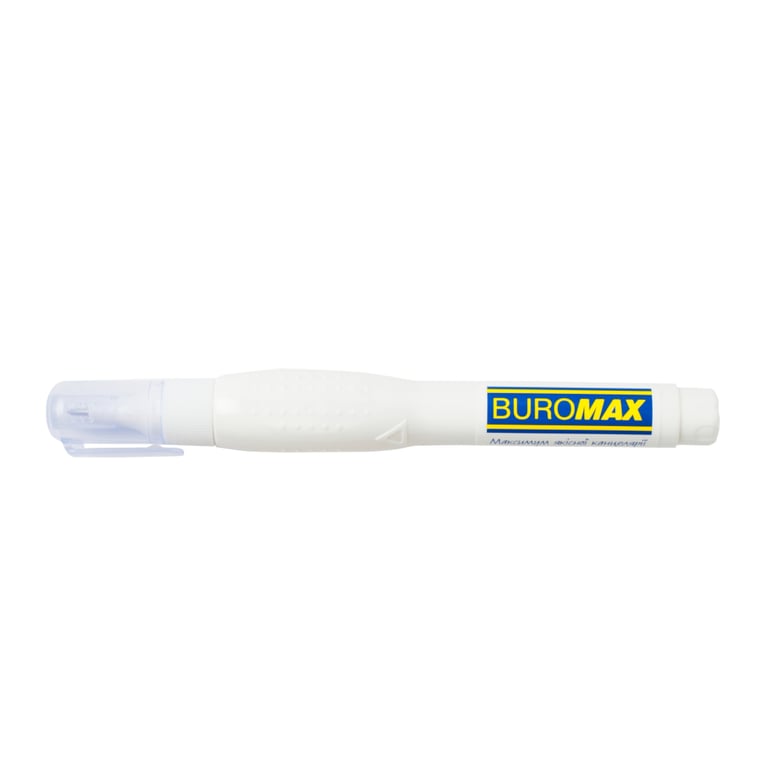 Коректор Buromax ручка 12 мл , спиртова основа, металевий наконечник (BM.1034) - фото 2