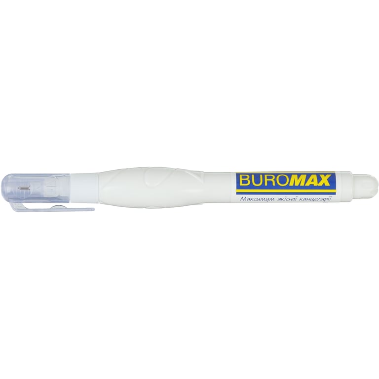 Коректор Buromax ручка 5 мл, спиртова основа, металевий наконечник (BM.1058) - фото 2