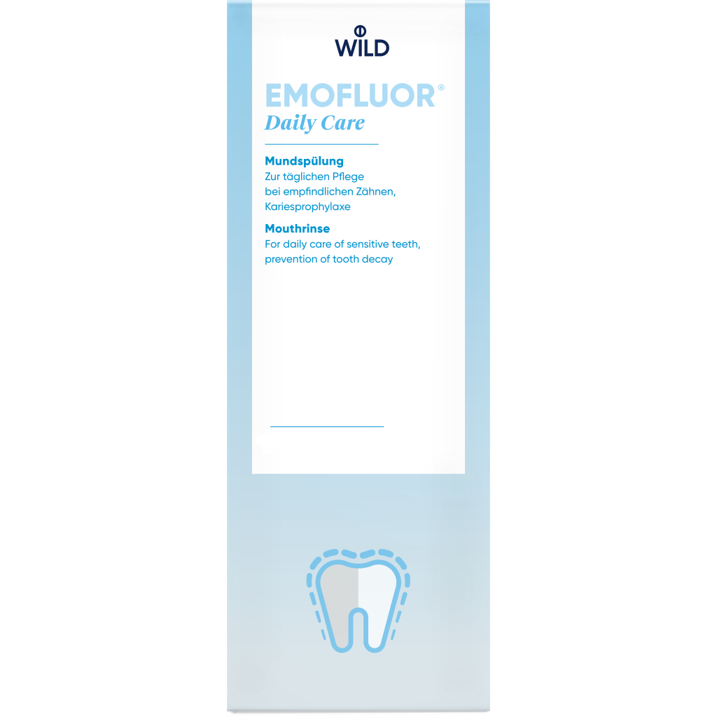 Ополіскувач для порожнини рота Dr. Wild Emofluor Daily Care 500 мл (7611841702423) - фото 2 Ополіскувач для порожнини рота Dr. Wild Emofluor Daily Care 500 мл (7611841702423) - фото 2