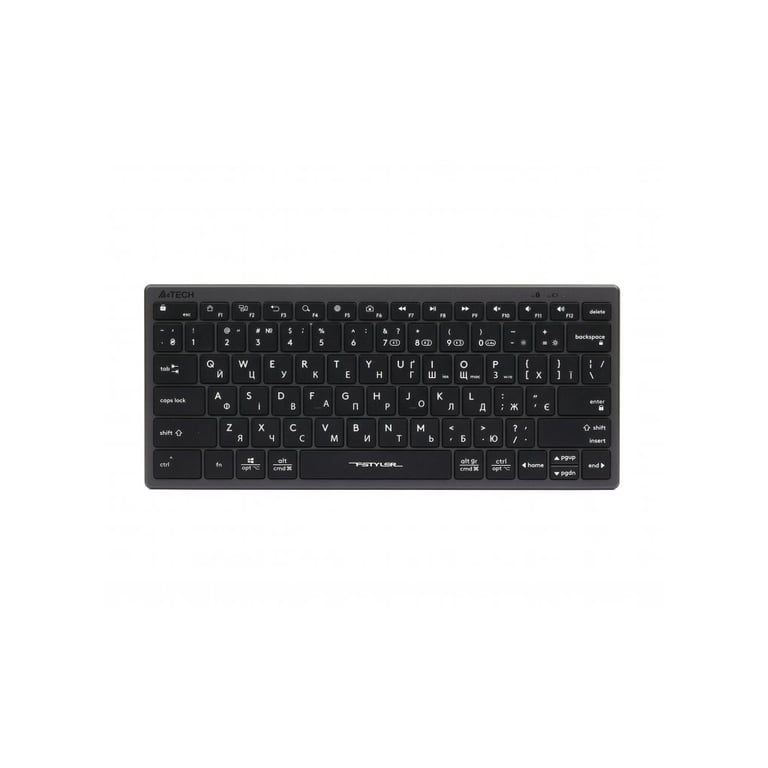 Клавіатура A4Tech FBX51C Wireless/Bluetooth Grey (4711421969765) - фото 1