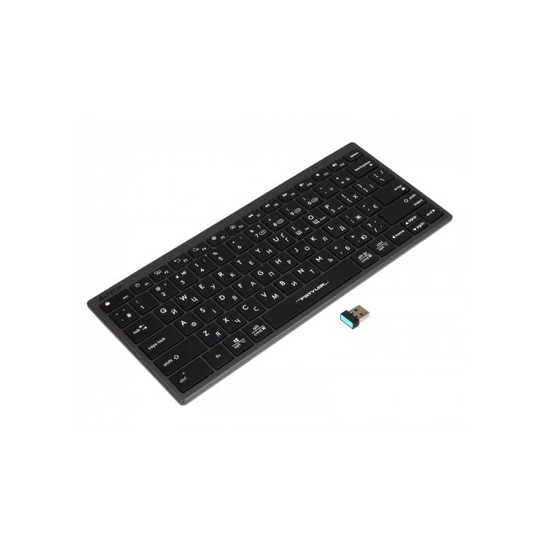 Клавіатура A4Tech FBX51C Wireless/Bluetooth Grey (4711421969765) - фото 4