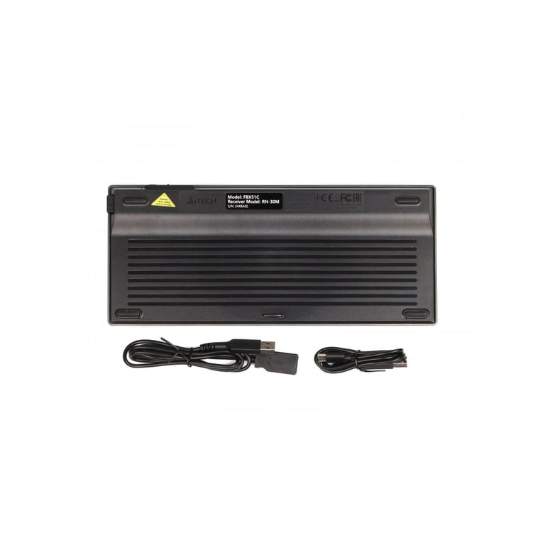 Клавіатура A4Tech FBX51C Wireless/Bluetooth Grey (4711421969765) - фото 7