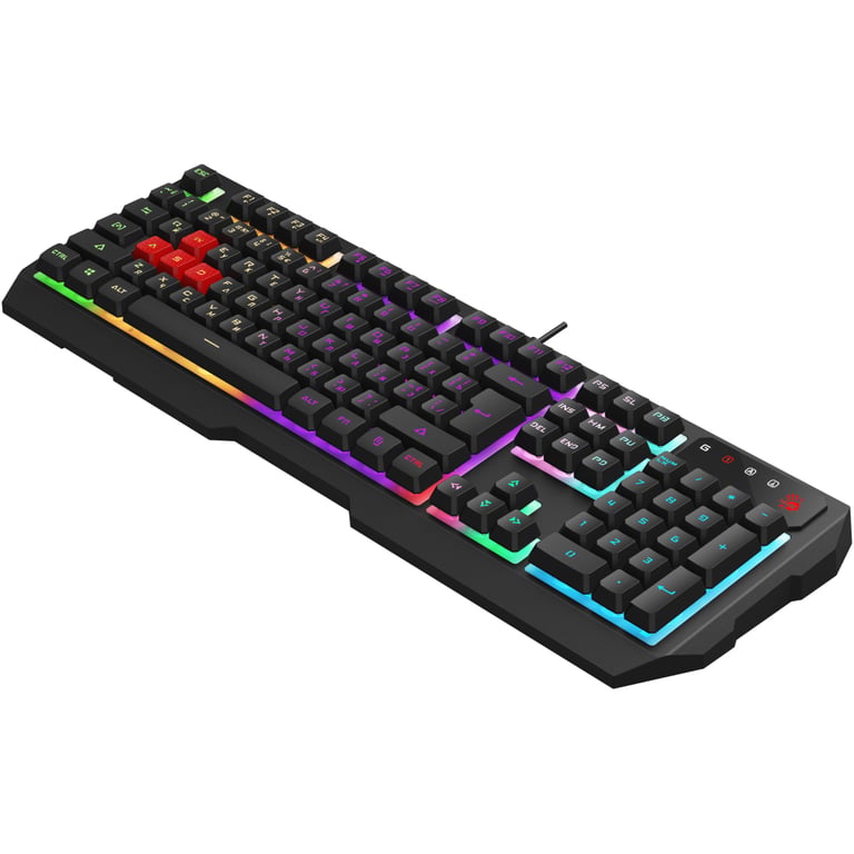 Клавіатура A4Tech Bloody B140N USB Black (4711421979146) - фото 3