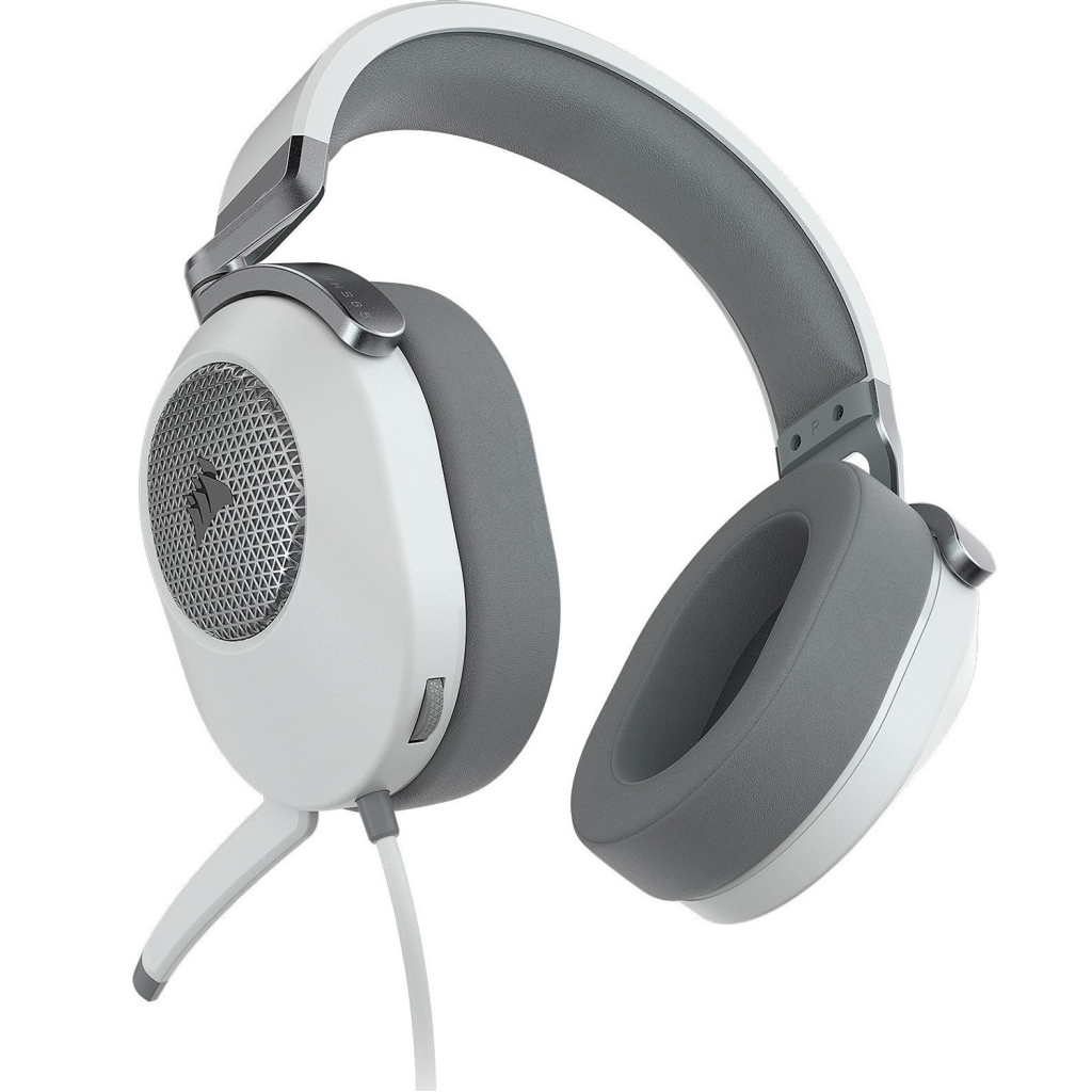 Навушники Corsair HS65 Surround Headset White (CA-9011271-EU) - фото 4 Навушники Corsair HS65 Surround Headset White (CA-9011271-EU) - фото 4