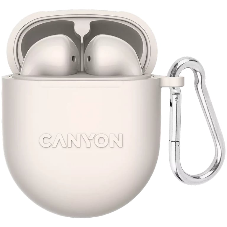 Навушники Canyon TWS-6 Beige (CNS-TWS6BE)