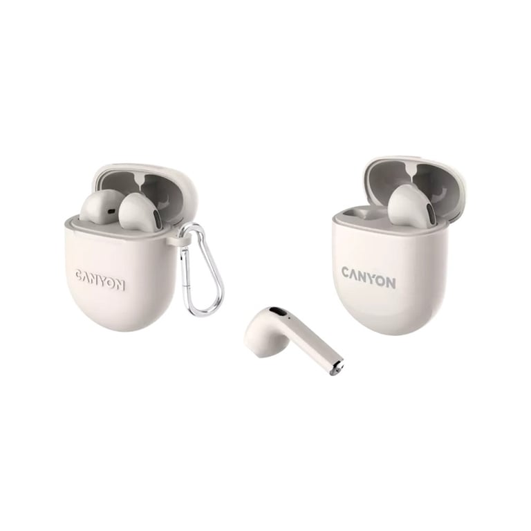 Навушники Canyon TWS-6 Beige (CNS-TWS6BE) - фото 4
