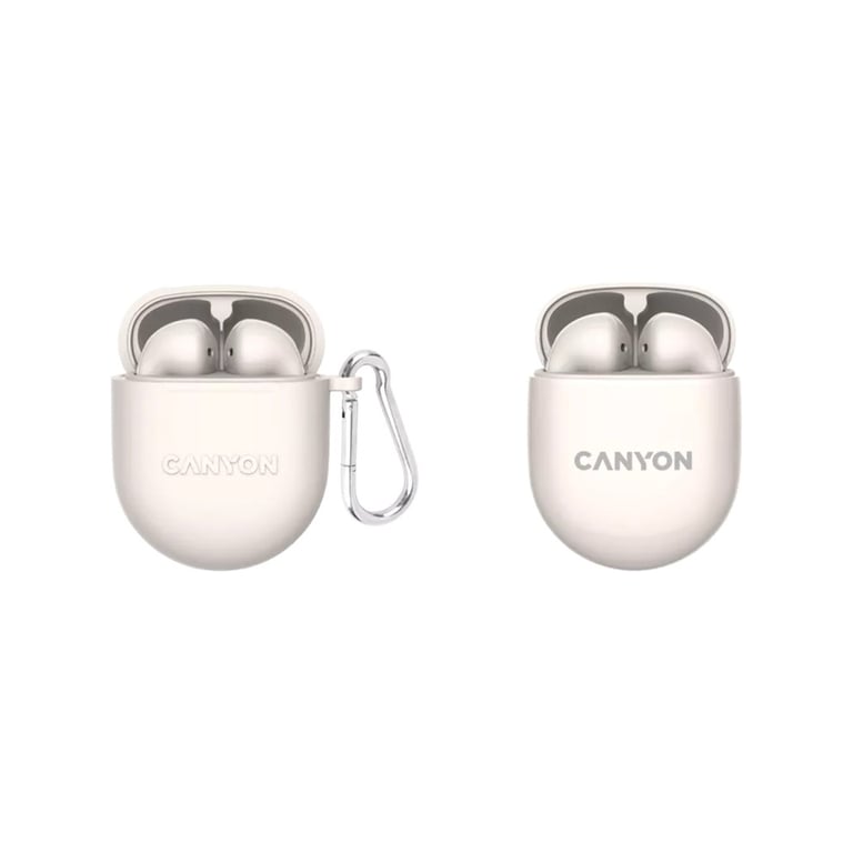 Навушники Canyon TWS-6 Beige (CNS-TWS6BE) - фото 5