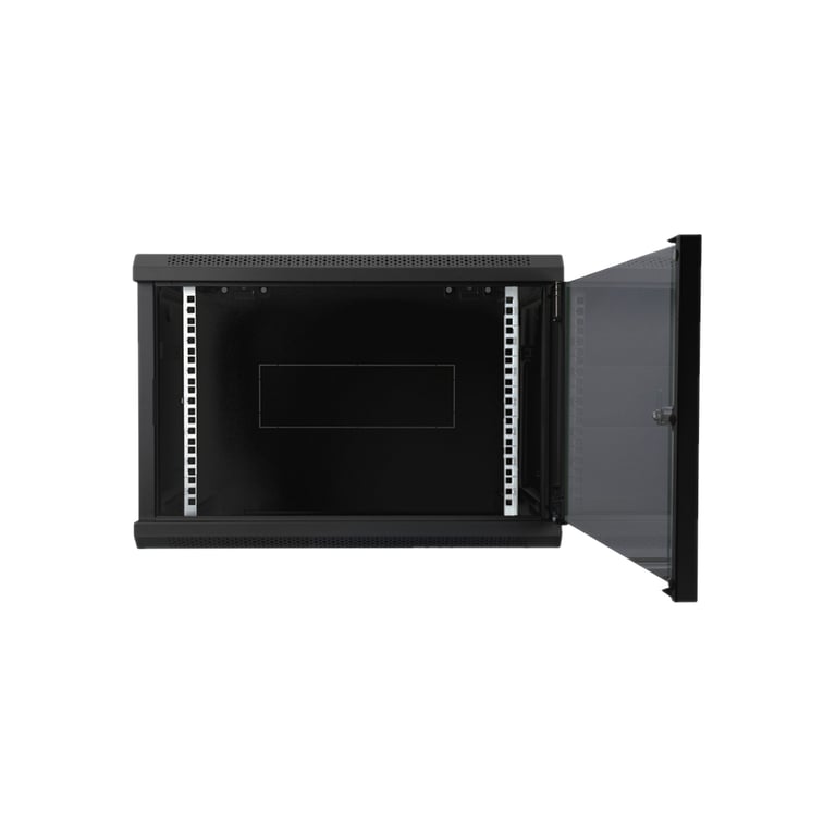 Шафа настінна Digitus Wall Mounting Dynamic Basic 19" 12U глибина 600, RAL 9005 (DN-1912-U-EC-SW) - фото 2