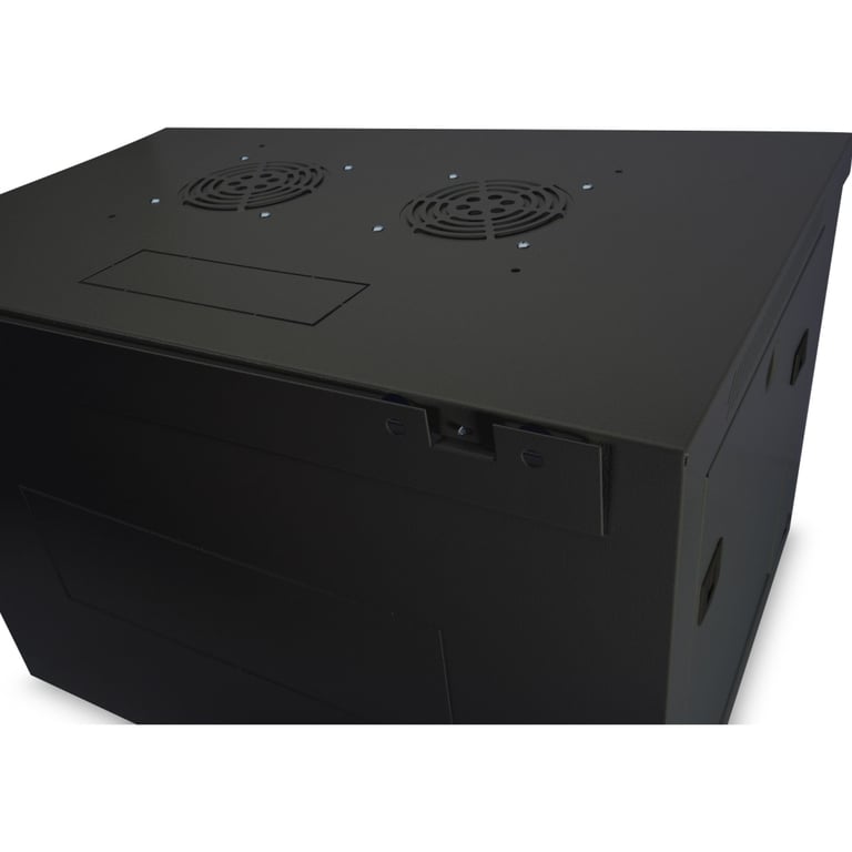 Шафа настінна Digitus Wall Mounting Dynamic Basic 19" 12U глибина 600, RAL 9005 (DN-1912-U-EC-SW) - фото 6