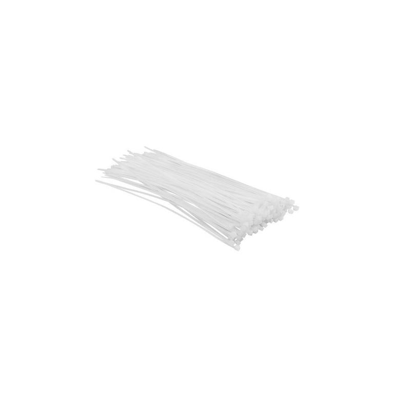 Стяжка Top Tools біла, 2.5×200 мм, пластик, 100 шт. (44E952)