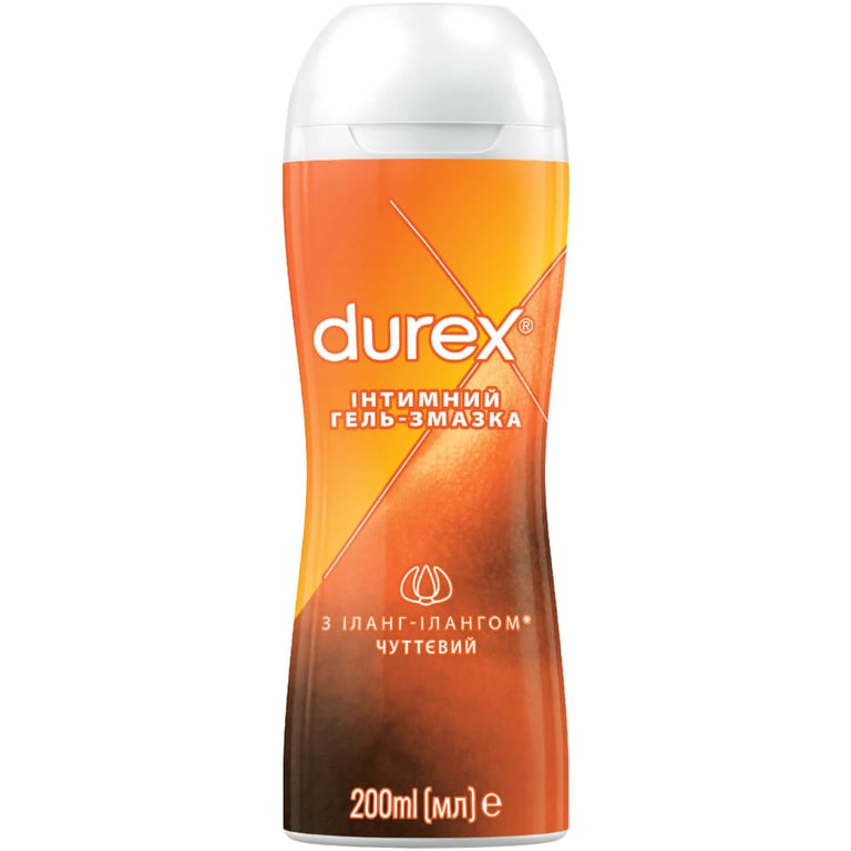 Інтимний гель-змазка Durex Play Sensual з іланг-ілангом (лубрикант) 200 мл (4820108005303) - фото 1