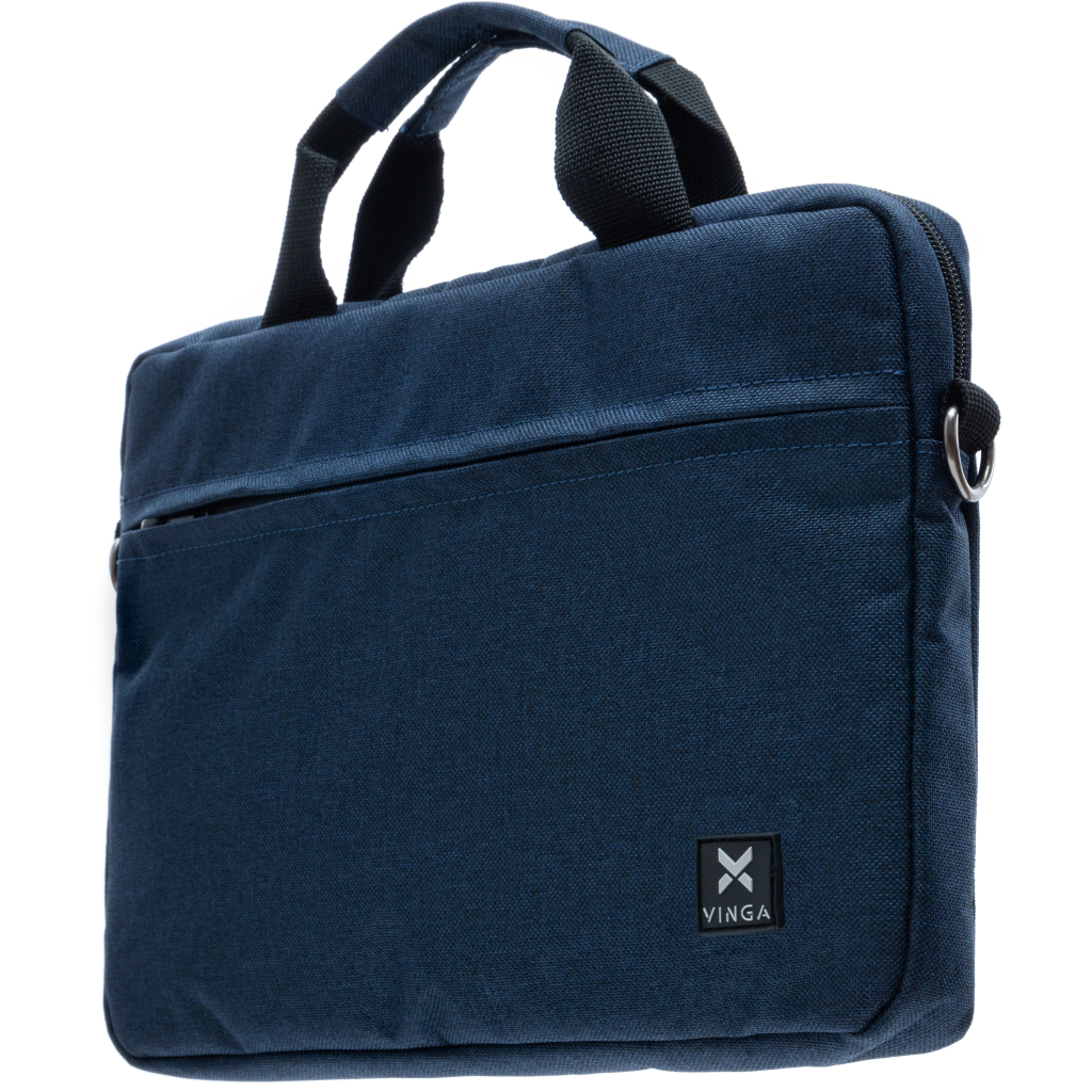 Сумка для ноутбука Vinga 14" NB1403 melange blue (NB1403BL) - фото 3 Сумка для ноутбука Vinga 14" NB1403 melange blue (NB1403BL) - фото 3