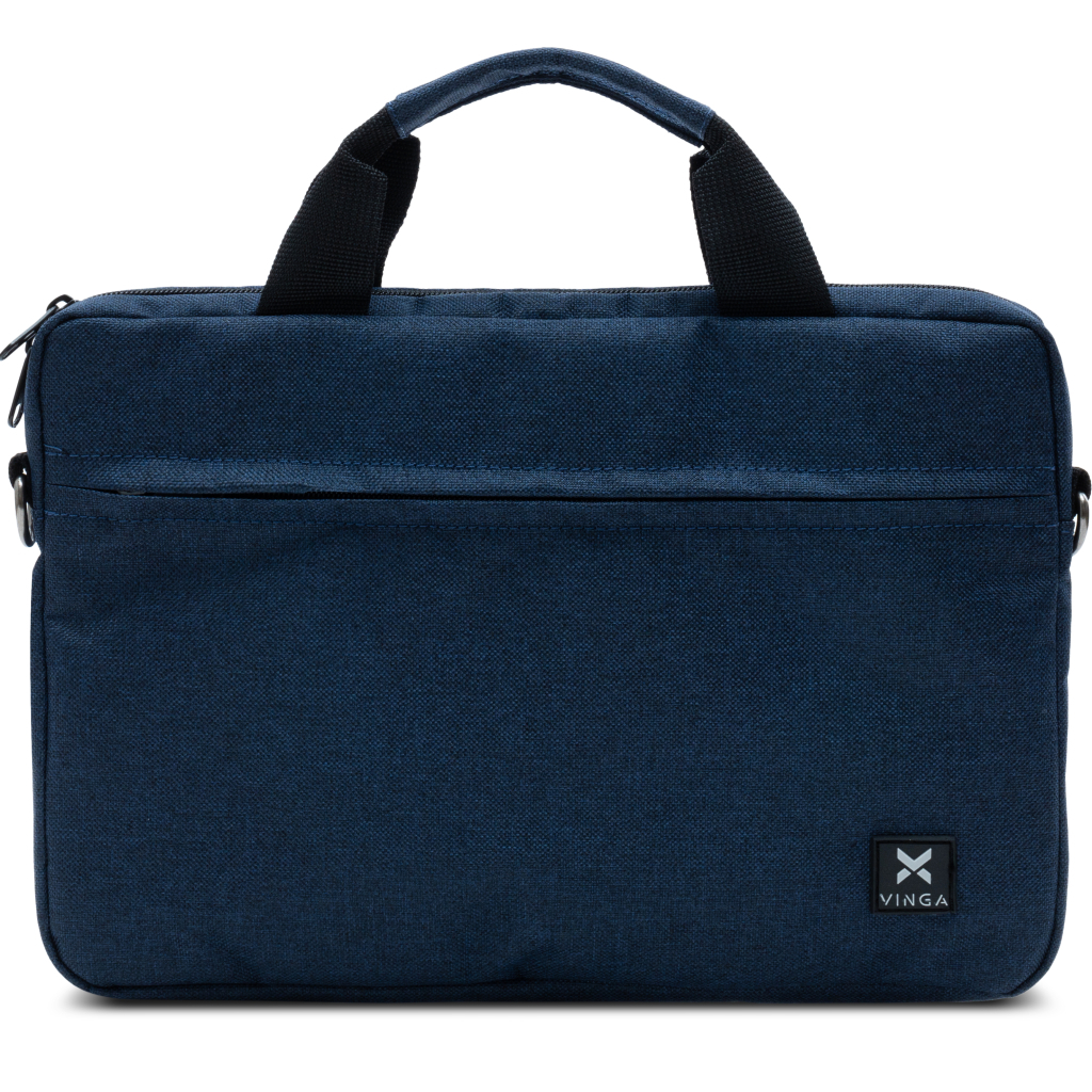 Сумка для ноутбука Vinga 14" NB1403 melange blue (NB1403BL) - фото 4 Сумка для ноутбука Vinga 14" NB1403 melange blue (NB1403BL) - фото 4