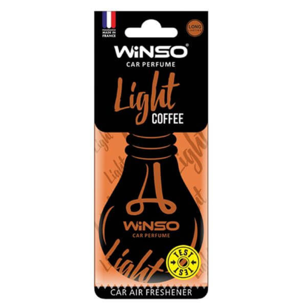 Ароматизатор для автомобіля WINSO Light Coffee (532960) - фото 1 Ароматизатор для автомобіля WINSO Light Coffee (532960) - фото 1