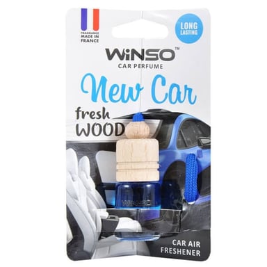 Ароматизатор для автомобіля WINSO Fresh Wood New Car 4,5мл (530400) - фото 1