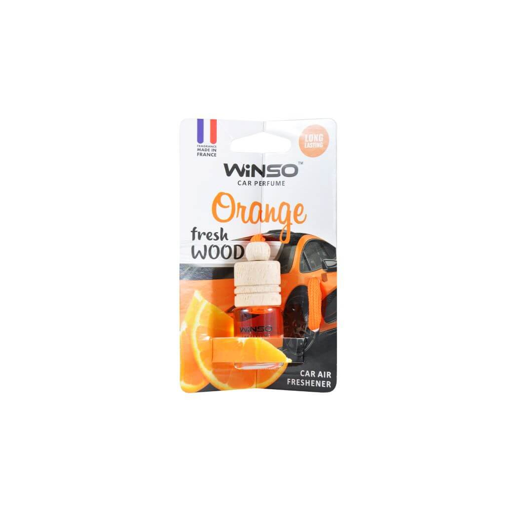 Ароматизатор для автомобіля WINSO Fresh Wood Orange 4,5мл (530390) - головне фото