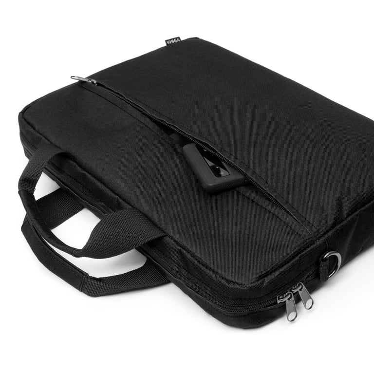 Сумка для ноутбука Vinga 14" NB1402 Black, white print (NB1402UWBK) - фото 5