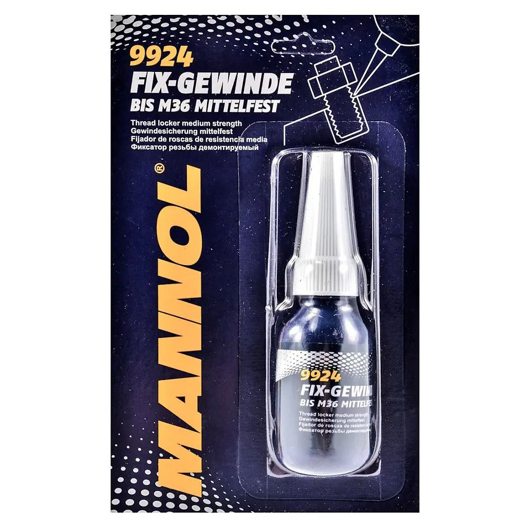 Герметик автомобільний Mannol Fix-Gewinde10г (9924) Герметик автомобільний Mannol Fix-Gewinde10г (9924)