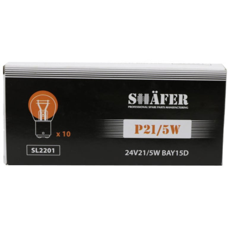 Автолампа SHAFER 24V21/5WP21/5WBAY15D (SL2201) - фото 2