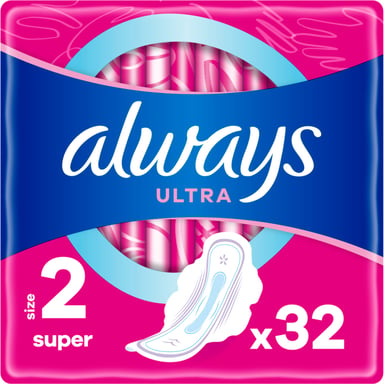 Гігієнічні прокладки Always Ultra Super (Розмір 2) 32 шт. (8700216861199) - фото 1