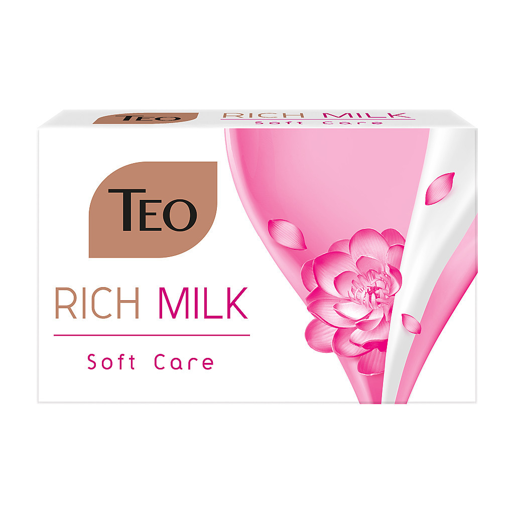 Тверде мило Teo Beauty Rich Milk Soft Care 90 г (3800024047381) - фото 1 Тверде мило Teo Beauty Rich Milk Soft Care 90 г (3800024047381) - фото 1
