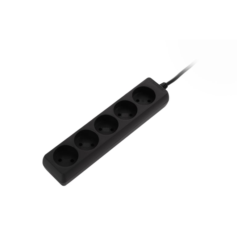 Мережевий подовжувач 2E 5XCEE7/17, 1.5м, black (2E-U0510M1.5BK_Gift) - фото 3
