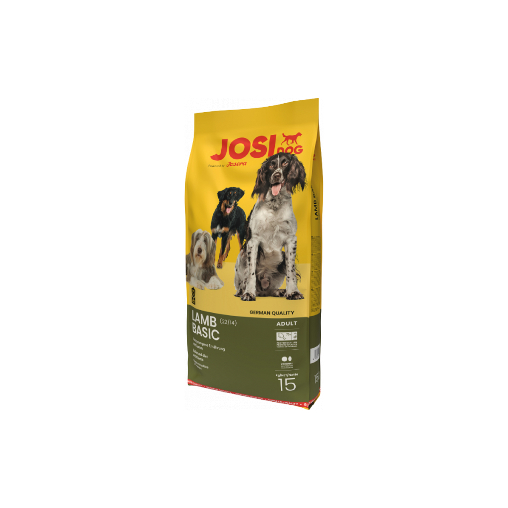 Сухий корм для собак Josera JosiDog Lamb Basic 15 кг (4032254770688) - фото 1 Сухий корм для собак Josera JosiDog Lamb Basic 15 кг (4032254770688) - фото 1