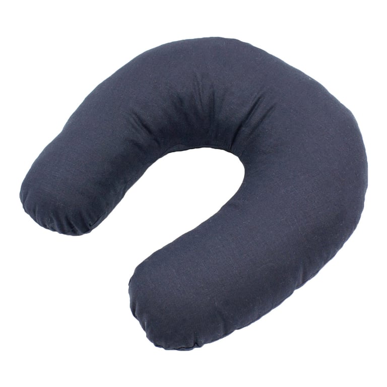 Подушка MirSon для подорожей №8744 Naturale Line 16-9000 Black Stone 50% Memory (2200006348290) - фото 1