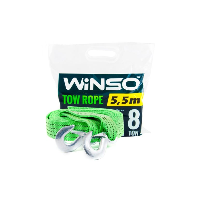 Трос буксирувальний WINSO 8т, 5,5м (138050) - фото 3
