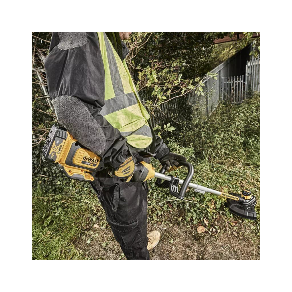 Тример садовий DeWALT 18 В, волосінь 2 мм, 36 см (без АКБ та ЗП) (DCMST561N) - фото 7 Тример садовий DeWALT 18 В, волосінь 2 мм, 36 см (без АКБ та ЗП) (DCMST561N) - фото 7