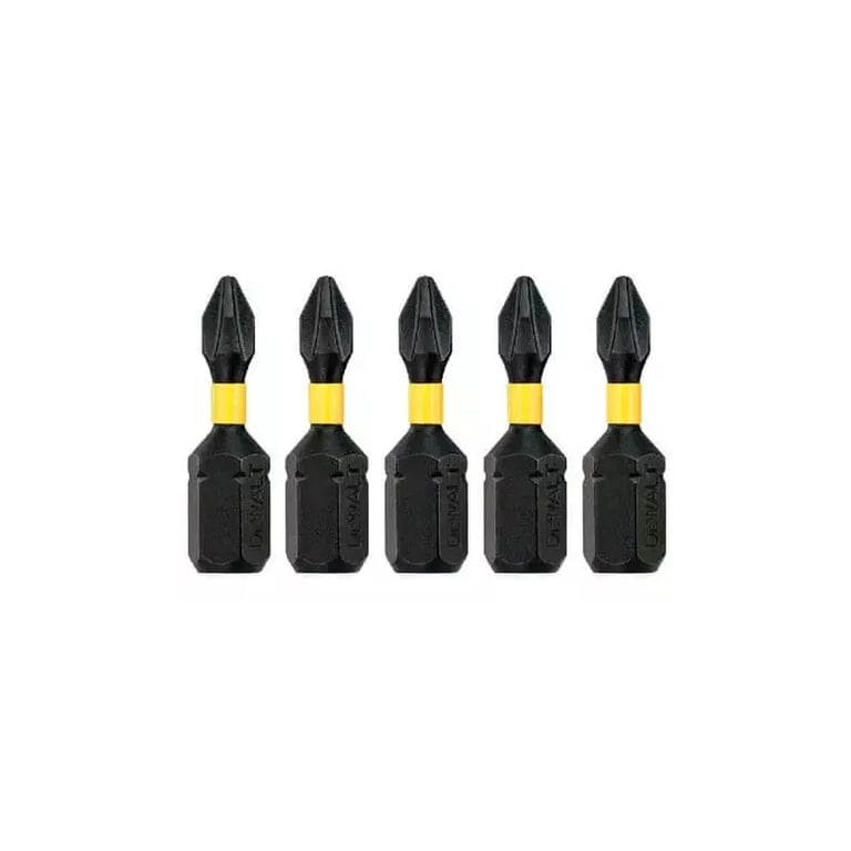 Набір біт DeWALT IMPACT TORSION, ударні, Philips, Ph2, L=25 мм, 5 шт (DT7994T) - фото 3