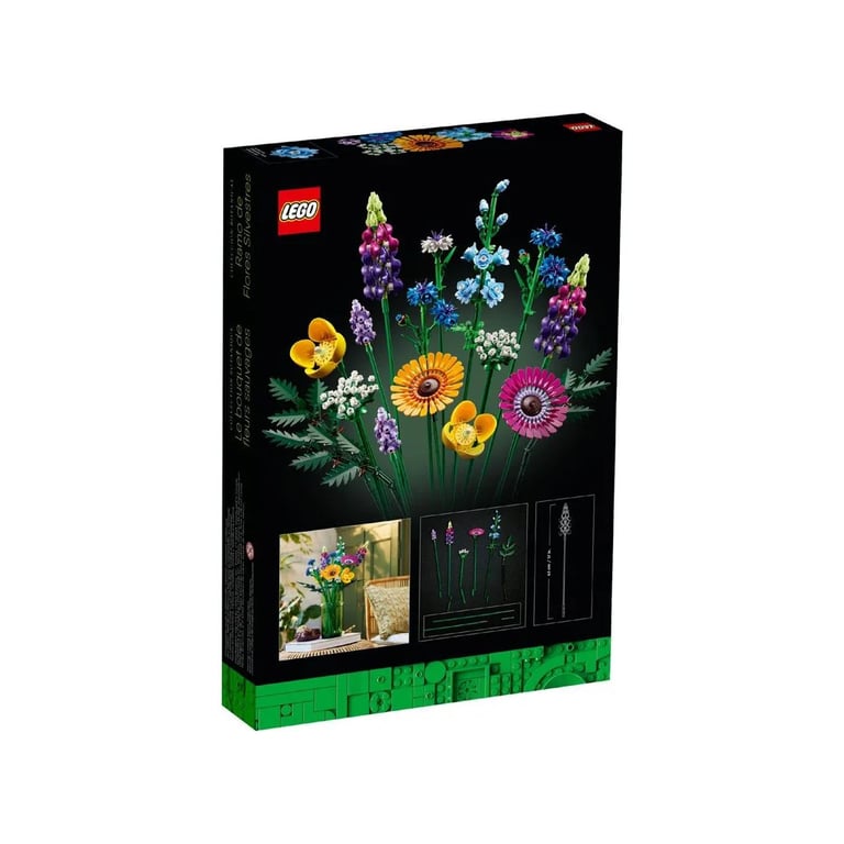 Конструктор LEGO Icons Букет польових квітів 939 деталей (10313) - фото 10