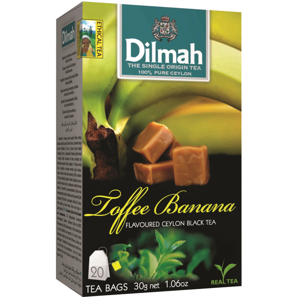 Чай Dilmah Іриска та банан 20х1.5 г (9312631142235) - фото 1