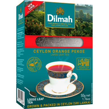 Чай Dilmah Чорний Великолистовий 50 г (9312631122268) - фото 1