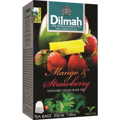 Чай Dilmah Манго та полуниця 20х1.5 г (9312631142167) - фото 1