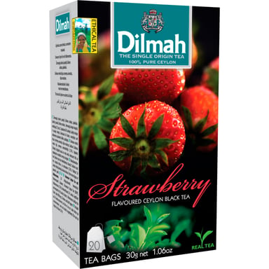 Чай Dilmah Полуниця 20х1.5 г (9312631142228) - фото 1