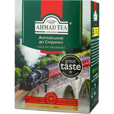 Чай Ahmad Tea Англійська до сніданку 200 г (54881001434) - фото 1
