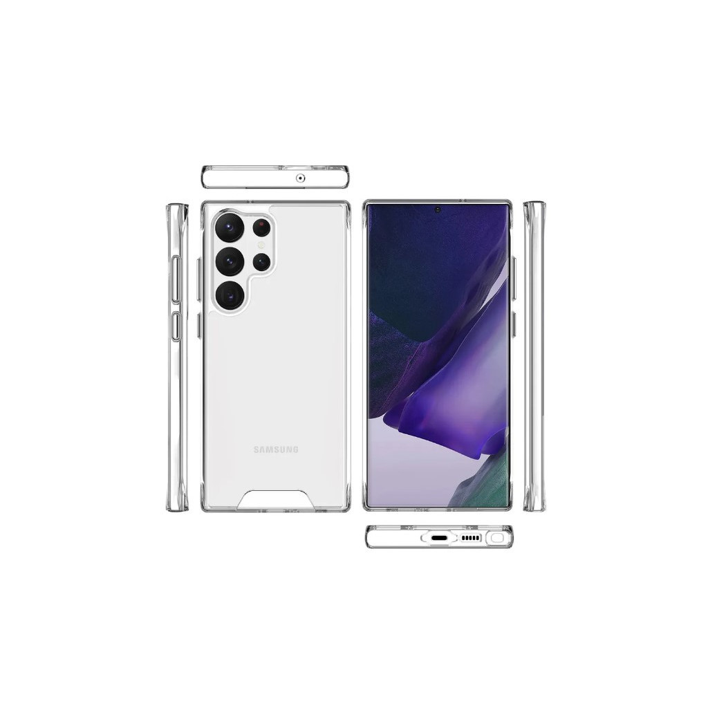 Чохол до мобільного телефона BeCover Space Case Samsung Galaxy S23 Ultra SM-S918 Transparancy (708962) - фото 3 Чохол до мобільного телефона BeCover Space Case Samsung Galaxy S23 Ultra SM-S918 Transparancy (708962) - фото 3