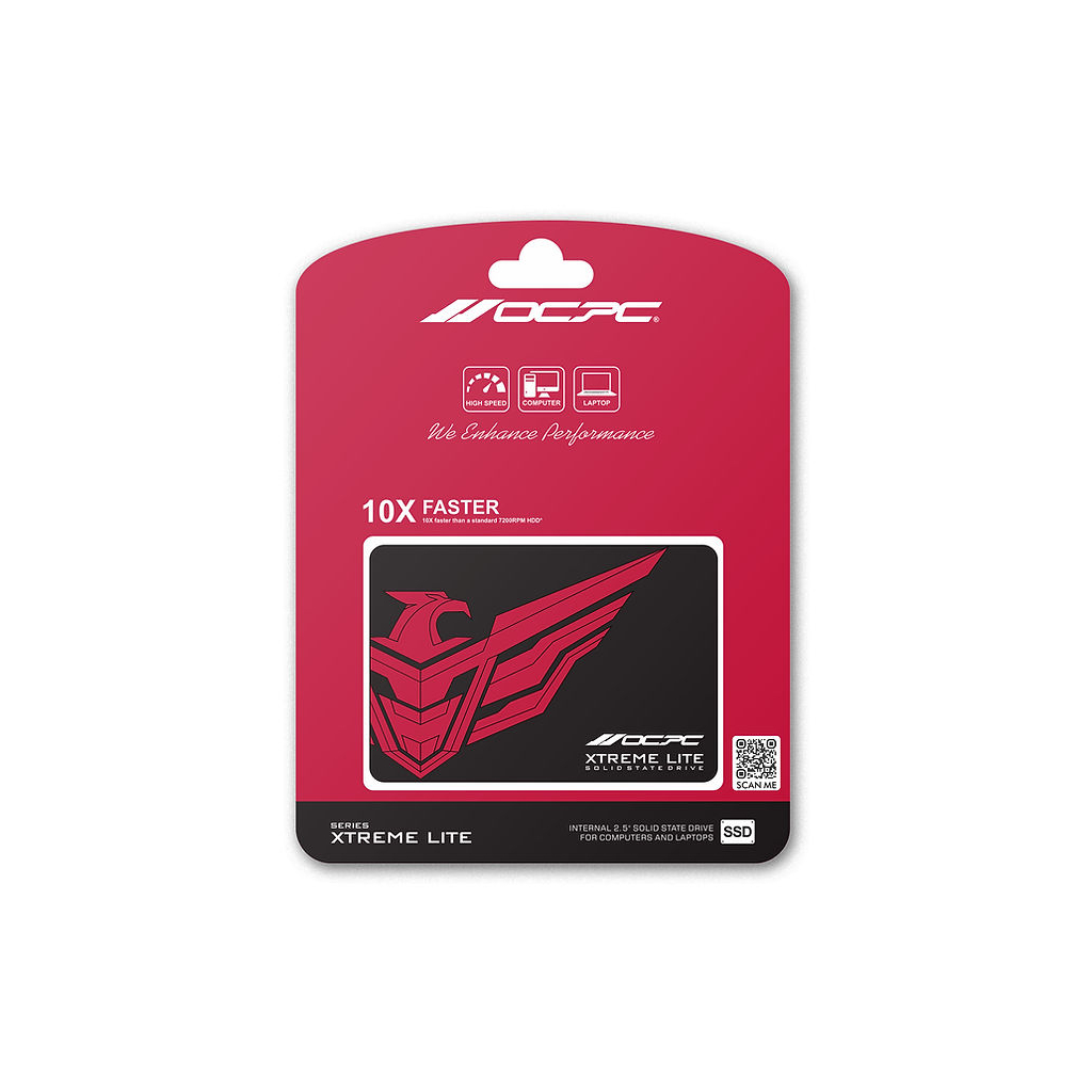Накопичувач SSD 2.5" 512GB OCPC (SSD25S3T512GLT) - фото 2 Накопичувач SSD 2.5" 512GB OCPC (SSD25S3T512GLT) - фото 2