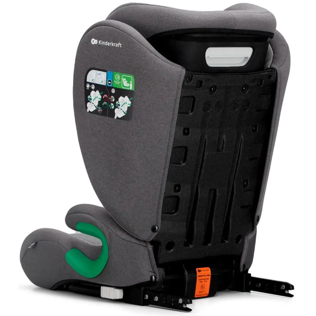 Автокрісло Kinderkraft Junior Fix 2 i-Size Rocket Grey (KCJUFI20GRY0000) (5902533921577) - фото 4 Автокрісло Kinderkraft Junior Fix 2 i-Size Rocket Grey (KCJUFI20GRY0000) (5902533921577) - фото 4