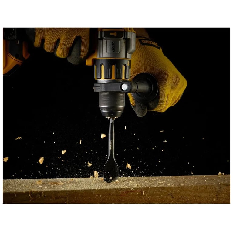Свердло DeWALT по дереву перове EXTREME IMPACT 1/4 дюйми, D = 26 мм, L = 152 мм, 1 шт. (DT4772) - фото 3