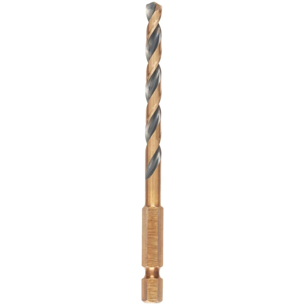 Свердло DeWALT по металу EXTREME IMPACT Black&Gold, HSS-G, 5 х 94,5 х 56 мм, 1 шт. (DT20606) - фото 3 Свердло DeWALT по металу EXTREME IMPACT Black&Gold, HSS-G, 5 х 94,5 х 56 мм, 1 шт. (DT20606) - фото 3