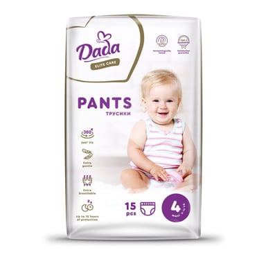 Підгузки Dada Elite Care Maxi 4 (9 15 кг) 15 шт. (4820174980726) - фото 1