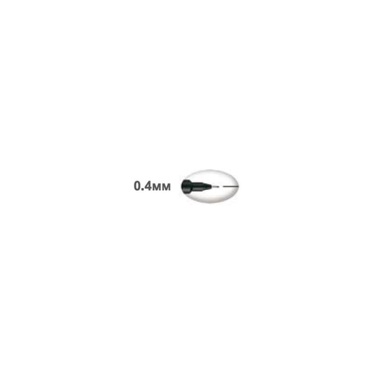 Лайнер UNI Pin Fine Linе Black 0.6 мм (PIN06-200.Black) - фото 6