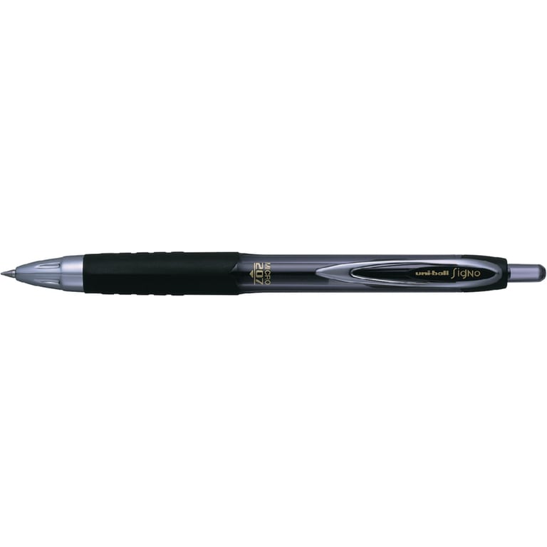 Ручка гелева UNI автоматична Signo 207 чорний 0,5 мм (UMN-207.(05).Black) - фото 1