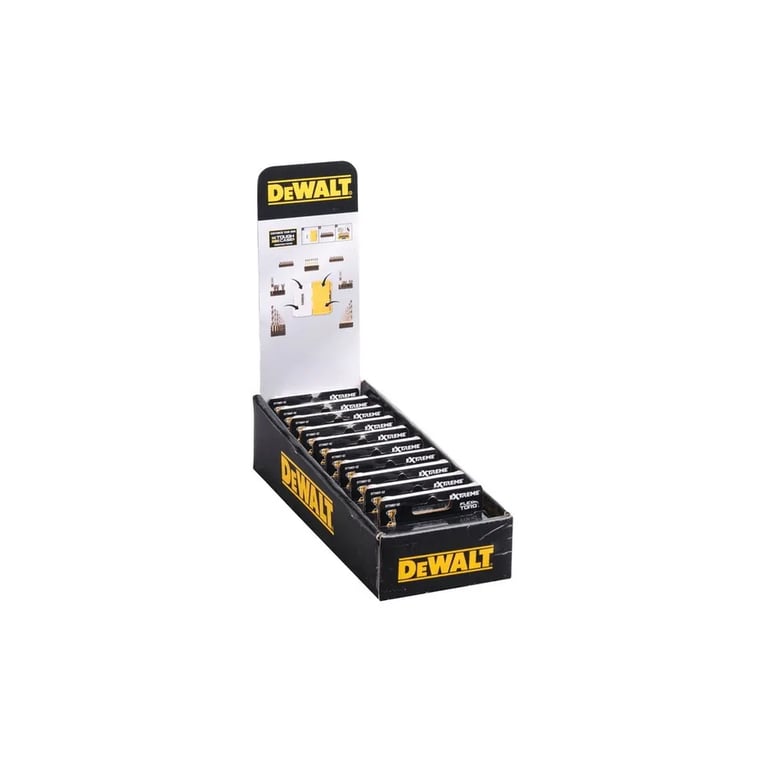 Набір біт DeWALT в касеті для Tough Case, FlexTorq, L57 мм,Т15 Т20 2шт. Т25 2шт, Т30,Т40 (DT70825) - фото 3
