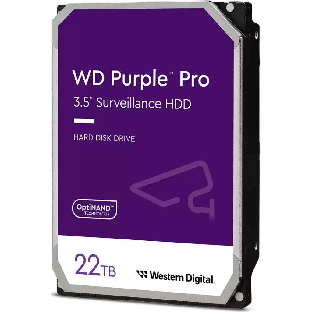 Жорсткий диск 3.5" 22TB WD (WD221PURP) - фото 2 Жорсткий диск 3.5" 22TB WD (WD221PURP) - фото 2