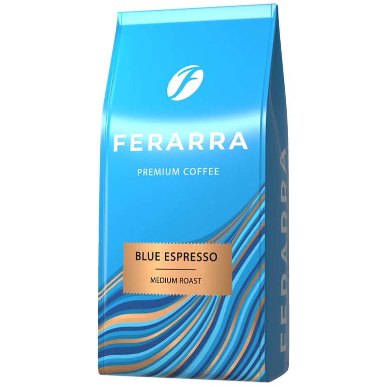 Кава Ferarra Blu Espresso в зернах 1 кг (fr.74100) - фото 1