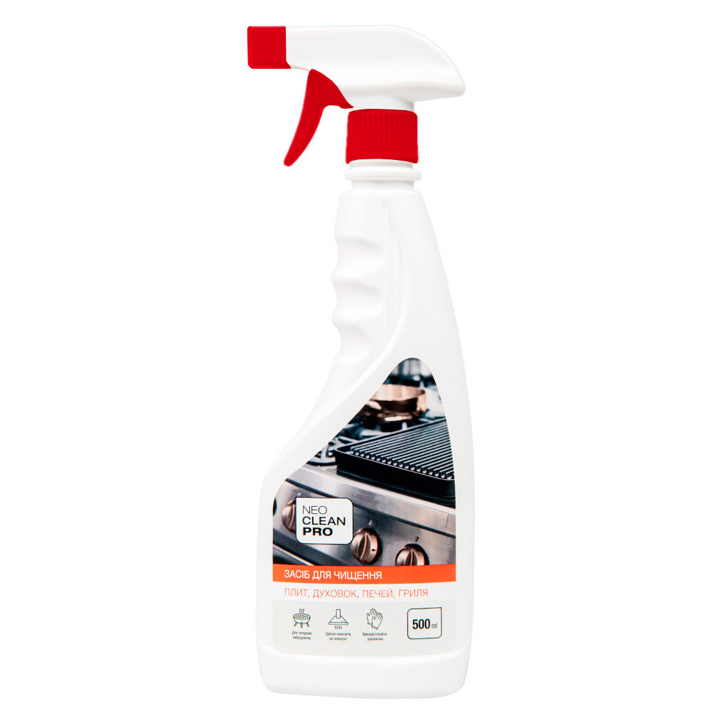Спрей для чищення кухні Biossot NeoCleanPro для чищення плит, духовок, печей, гриля 550 г (4820255110387)
